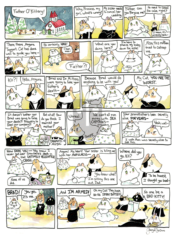 Breaking Cat News on Friday December 23, 2016 Comic Strip