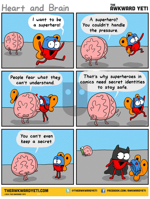 The Awkward Yeti on Wednesday September 16, 2015 Comic Strip