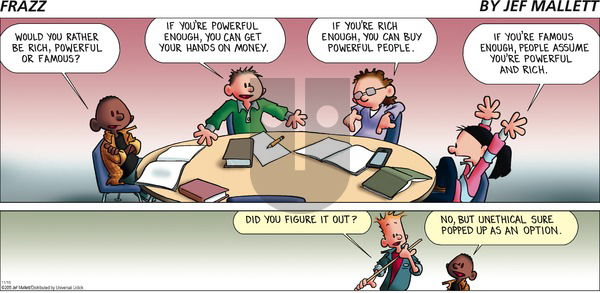 Frazz on Sunday November 15, 2015 Comic Strip