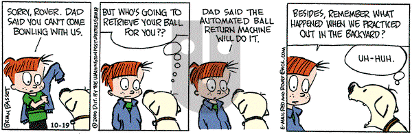 Red and Rover on Thursday October 19, 2000 Comic Strip