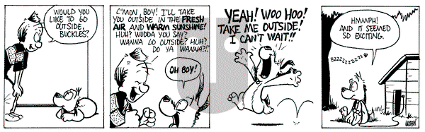Buckles on Friday May 23, 2025 Comic Strip