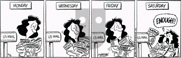 Baby Blues on Saturday June 2, 1990 Comic Strip