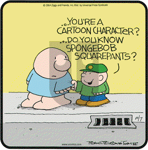 Ziggy on Thursday October 7, 2004 Comic Strip