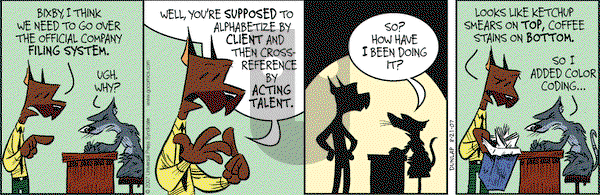 Ink Pen on Tuesday August 21, 2007 Comic Strip