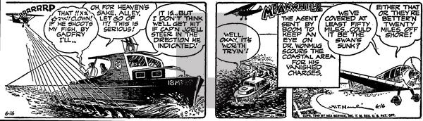 Alley Oop on Thursday June 16, 1949 Comic Strip