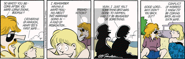 Doonesbury on Saturday September 21, 2019 Comic Strip