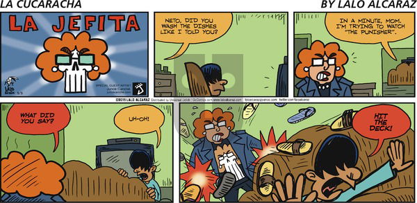 La Cucaracha on Sunday March 3, 2019 Comic Strip