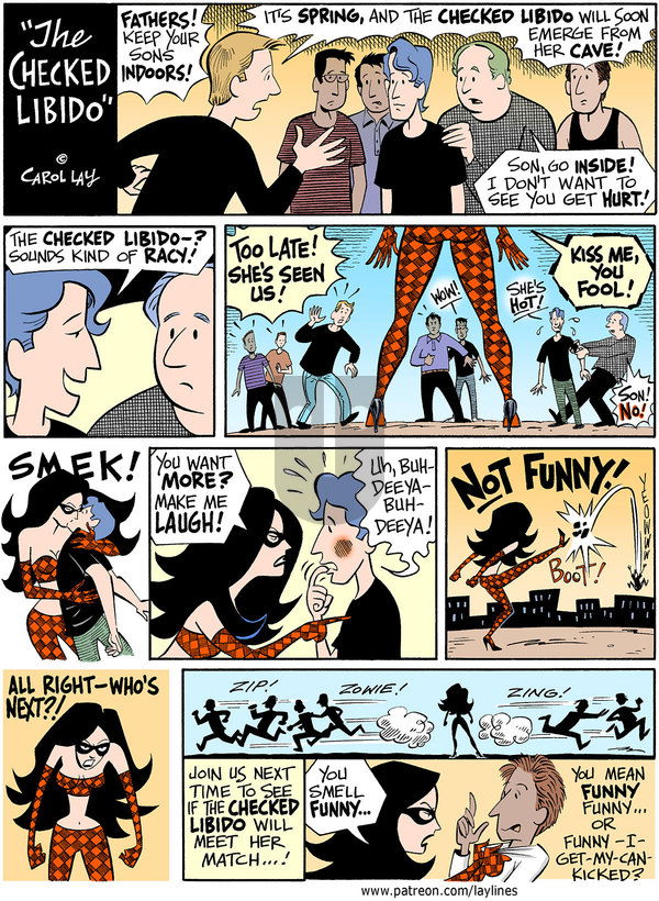 Lay Lines - Monday April 10, 2023 Comic Strip