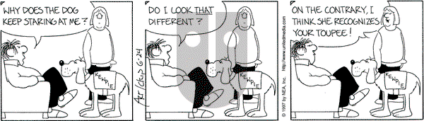 The Born Loser on Tuesday June 24, 1997 Comic Strip