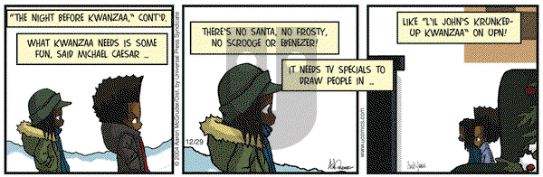 The Boondocks on Wednesday December 29, 2004 Comic Strip