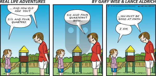 Real Life Adventures on Sunday May 7, 2017 Comic Strip
