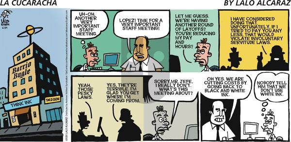 La Cucaracha on 2025-06-29 Comic Strip