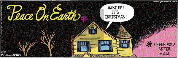 Grand Avenue on Tuesday December 25, 2012 Comic Strip
