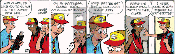 Lucky Cow on Tuesday September 23, 2003 Comic Strip