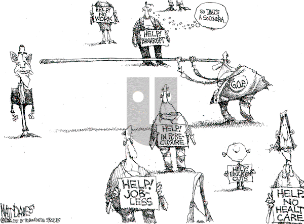 Matt Davies on Thursday October 6, 2011 Comic Strip