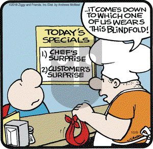 Ziggy on Tuesday October 9, 2018 Comic Strip