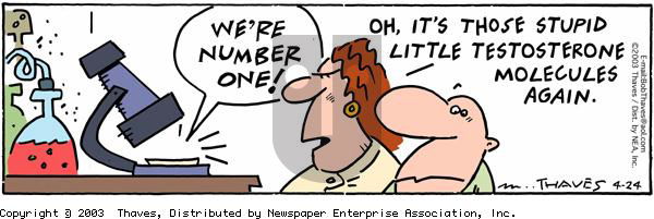 Frank and Ernest - Thursday April 24, 2003 Comic Strip
