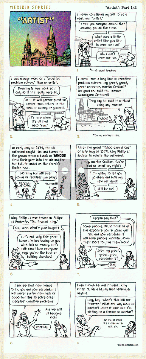 Mexikid Stories on Thursday May 16, 2024 Comic Strip