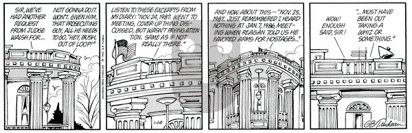 Doonesbury on Thursday January 14, 1993 Comic Strip