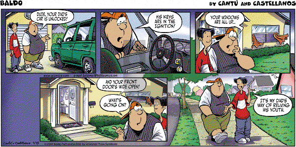 Baldo - Sunday January 18, 2004 Comic Strip