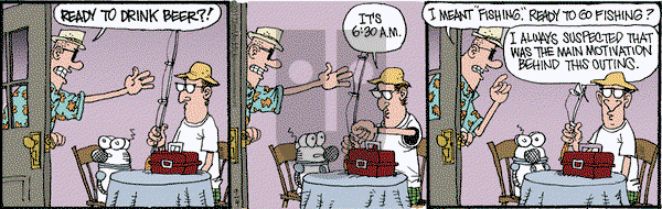 Monty on Monday September 4, 2017 Comic Strip