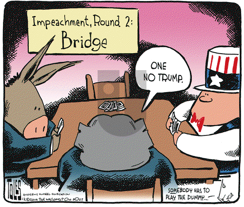 Tom Toles on Tuesday December 3, 2019 Comic Strip