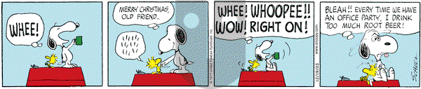 Peanuts on Friday December 19, 2003 Comic Strip