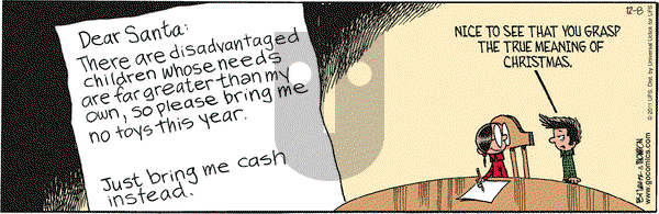 Grand Avenue on Thursday December 8, 2011 Comic Strip