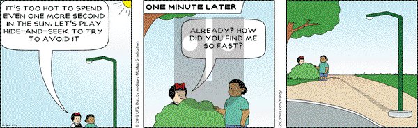 Nancy on Wednesday August 7, 2019 Comic Strip