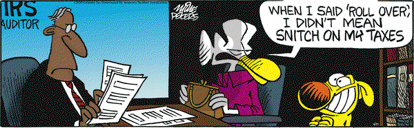 Mother Goose and Grimm on Monday April 21, 2025 Comic Strip