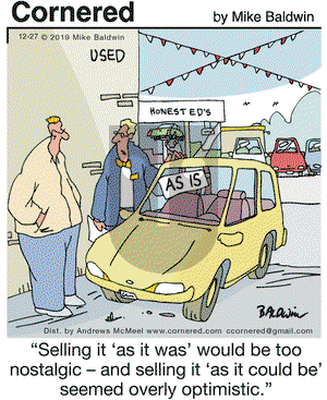 Cornered on Friday December 27, 2019 Comic Strip
