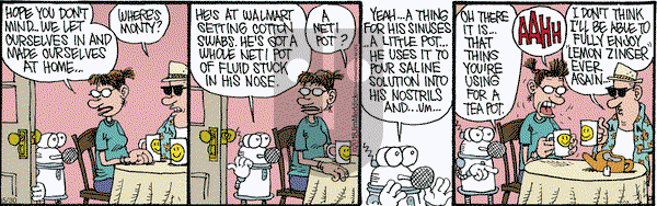 Monty on Wednesday May 30, 2018 Comic Strip