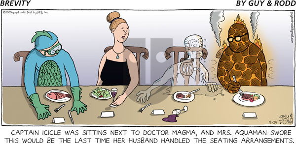 Brevity on Sunday September 25, 2005 Comic Strip