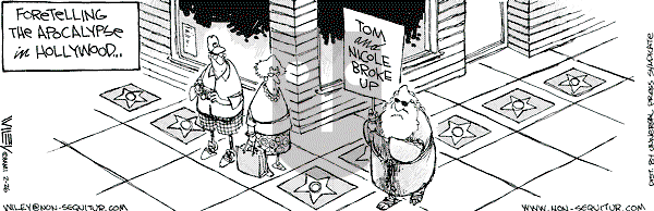 Non Sequitur on Monday February 26, 2001 Comic Strip