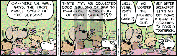 DeFlocked on Saturday March 21, 2009 Comic Strip