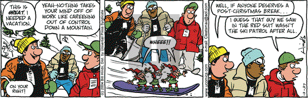 Cleats on Monday December 27, 2004 Comic Strip
