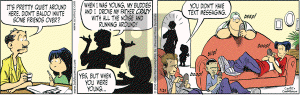 Baldo on Monday July 24, 2006 Comic Strip