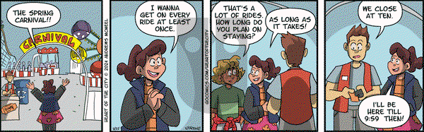 Heart of the City - Monday March 25, 2024 Comic Strip
