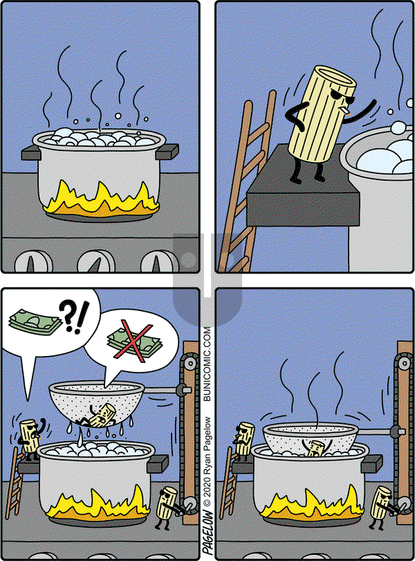 Buni on Monday April 20, 2020 Comic Strip