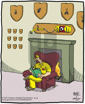 In the Bleachers on Saturday August 19, 2017 Comic Strip