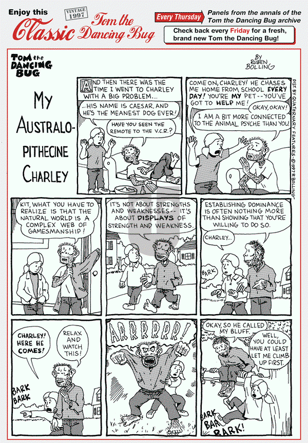 Tom the Dancing Bug on Thursday June 1, 2017 Comic Strip