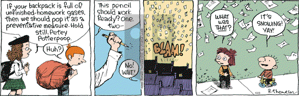 Cul de Sac on Thursday October 3, 2019 Comic Strip