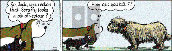 Fred Basset on Tuesday June 19, 2018 Comic Strip