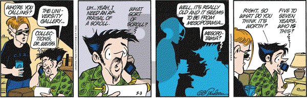 Doonesbury on Saturday May 3, 2003 Comic Strip