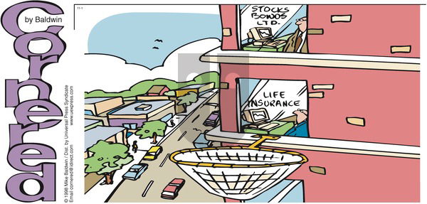 Cornered on Monday July 19, 1999 Comic Strip