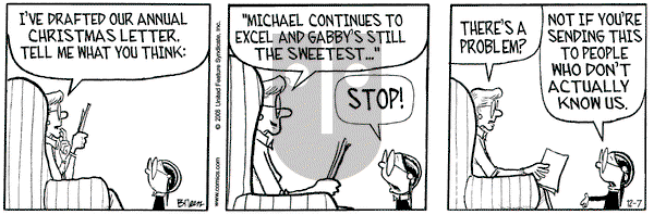 Grand Avenue on Thursday December 7, 2006 Comic Strip