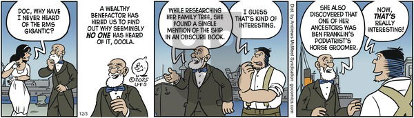 Alley Oop on Wednesday December 3, 2025 Comic Strip