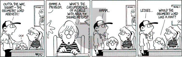 FoxTrot on Thursday June 2, 1988 Comic Strip
