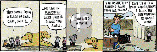 Overboard on Monday December 8, 2014 Comic Strip