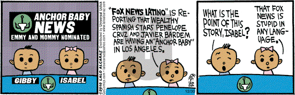 La Cucaracha on Thursday December 30, 2010 Comic Strip